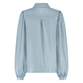 Nukus Dames blouse met wijde mouwen Bleu