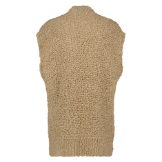 Nukus Dames boucle gilet Camel