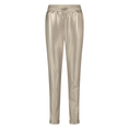 Nukus Dames metallic broek Brons