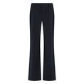 Nukus Dames pinstripe wijde pantalon Navy