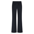 Nukus Dames pinstripe wijde pantalon Navy