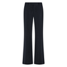 Nukus Dames pinstripe wijde pantalon Navy