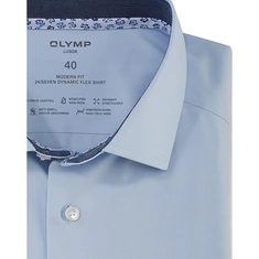 Olymp Heren Overhemd 124654 Bleu