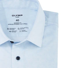 Olymp Heren Overhemd 130454 Bleu