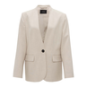 Opus Dames Blazer 10302712392275 Beige