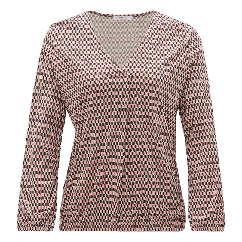 Opus Dames Blouse 10320112510287 Roze