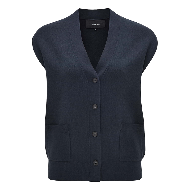 Opus Dames Vest 10298112369274 Kobalt