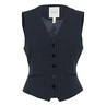 Part Two Dames Blazer 30309030 Blauw dessin