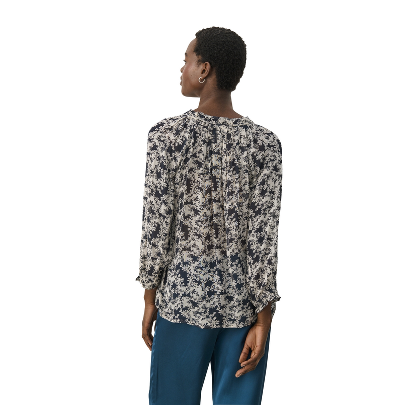 Part Two Dames Blouse 30308415 Blauw dessin