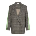 Penn & Ink dames blazer Grijs dessin