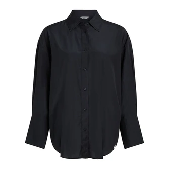 Penn & Ink dames blouse Zwart