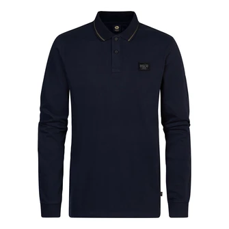 Petrol Heren Polo M-3040-pol903 Bleu