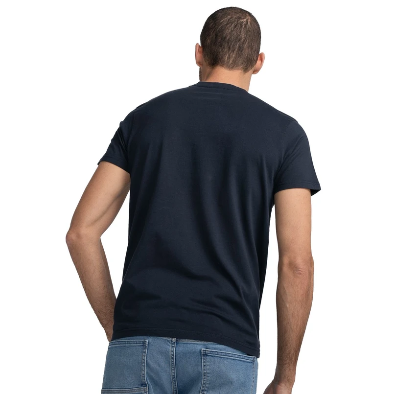 Petrol Heren T-shirt M-3040-tsr605 Bleu