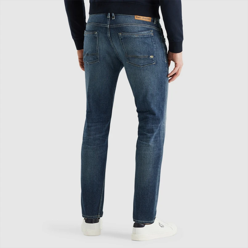 PME Legend Heren Broek Ptr180-dmb Dark blue denim