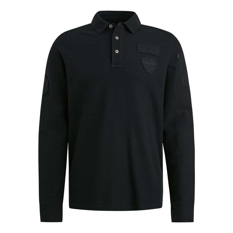 PME Legend Heren Polo Pps2409802 Zwart