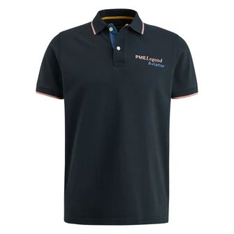 PME Legend Heren Polo Ppss2403851 Navy