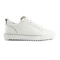 Rehab Heren sneaker Crash-lthr sneaker White/Khaki Wit