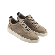 Rehab Heren sneaker Oliver-Nub Taupe