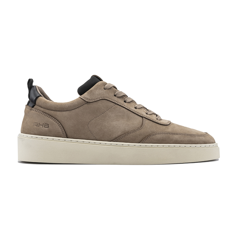 Rehab Heren sneaker Oliver-Nub Taupe