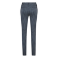 Sanne Dames broek logan long # graphic dessin Blauw dessin