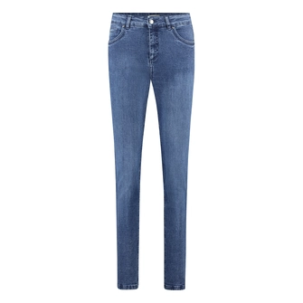 Sanne Dames jeans PS#Pontedenim82cm Mid blue denim