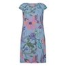 Sanne Dames linnen jurk jungle print Bleu