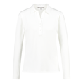 Sanne Dames polo LM knoopjes Off-white