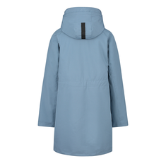 Sanne Dames raincoat lang Indigo blauw