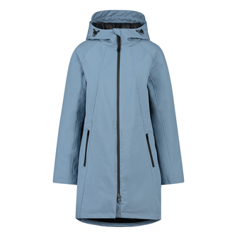 Sanne Dames raincoat lang Indigo blauw