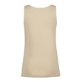 Sanne Dames top basis Taupe