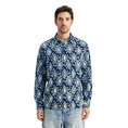 Scotch & Soda Heren shirt 178410 Blauw mele