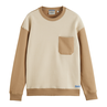 Scotch & Soda Heren sweater 178455 Zand