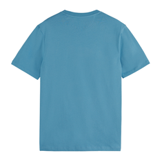 Scotch & Soda Heren T-shirt 178480 Midden blauw