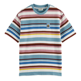 Scotch & Soda Heren T-shirt 178497 Blauw mele