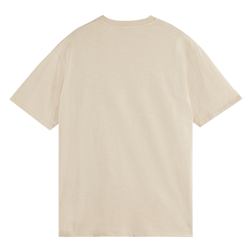 Scotch & Soda Heren T-shirt 178499 Off-white