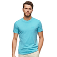 Superdry ESSENTIAL LOGOEMB NEON TEE Bleu