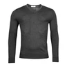 Thomas Maine Heren 4281TM100 V-Neck Pullover Middengrijs