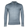 Thomas Maine Heren 4284TM150 Pullover 1/2 zip Grijs mele