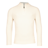 Thomas Maine Heren 4284TM905 Pullover 1/2 zip Off-white