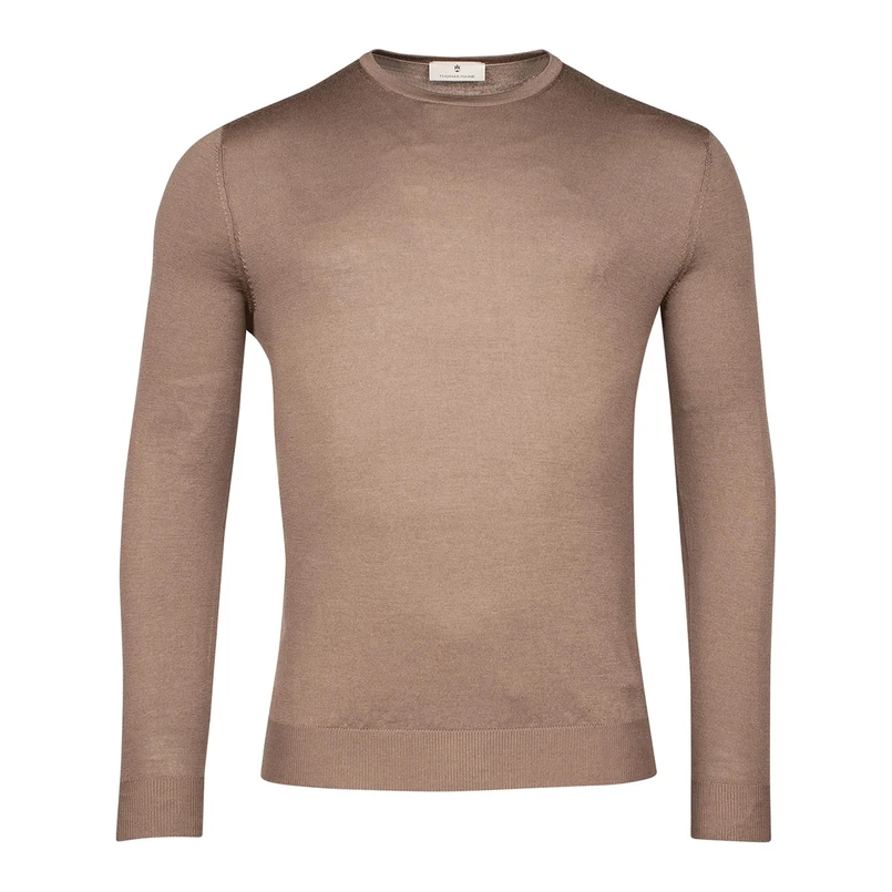 Thomas Maine Heren Pullover 4282TM100 Taupe