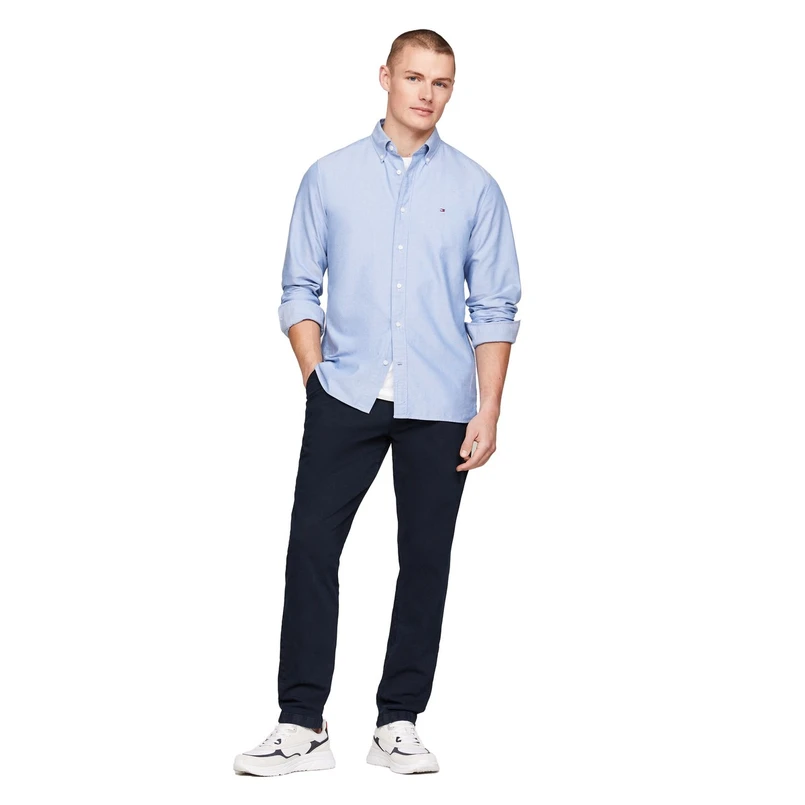 Tommy Hilfiger Heren Shirt Bleu