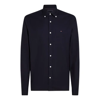 Tommy Hilfiger Heren Shirt LS MW0MW36824DW5 Navy