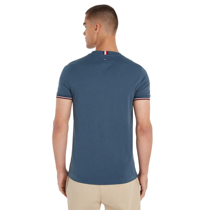 Tommy Hilfiger Heren T-shirt Kobalt