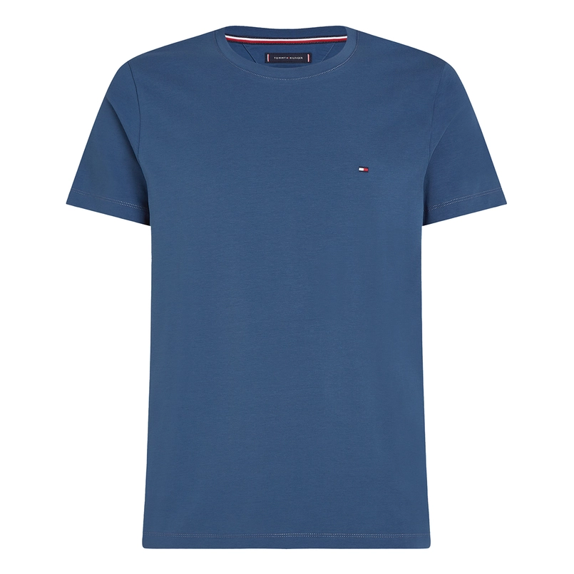 Tommy Hilfiger Heren T-shirt MW0MW10800DBZ Midden blauw