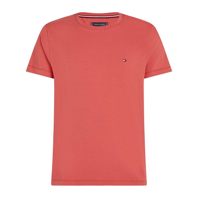 Tommy Hilfiger Heren T-shirt MW0MW10800XM0 Rood