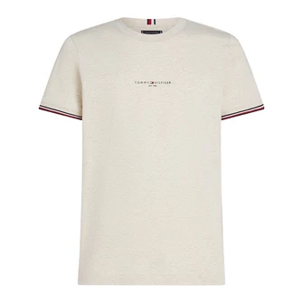 Tommy Hilfiger Heren T-shirt MW0MW32584HCX Off-white