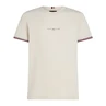 Tommy Hilfiger Heren T-shirt MW0MW32584HCX Off-white