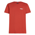 Tommy Hilfiger Heren T-shirt MW0MW35462XM0 Rood