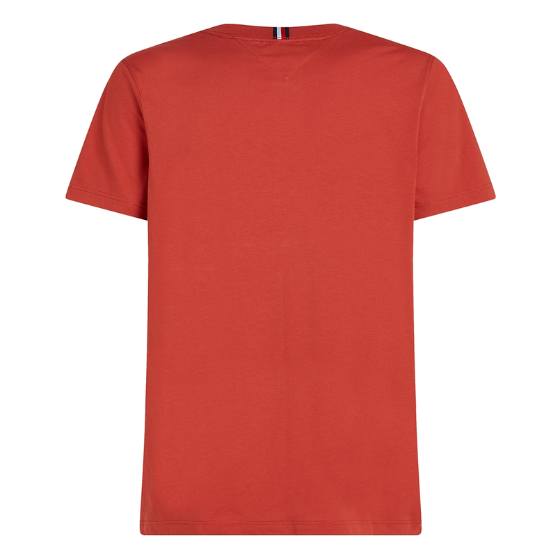 Tommy Hilfiger Heren T-shirt MW0MW35462XM0 Rood