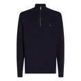 Tommy Hilfiger Heren Trui 1/2 zip MW0MW36527DW5 Navy